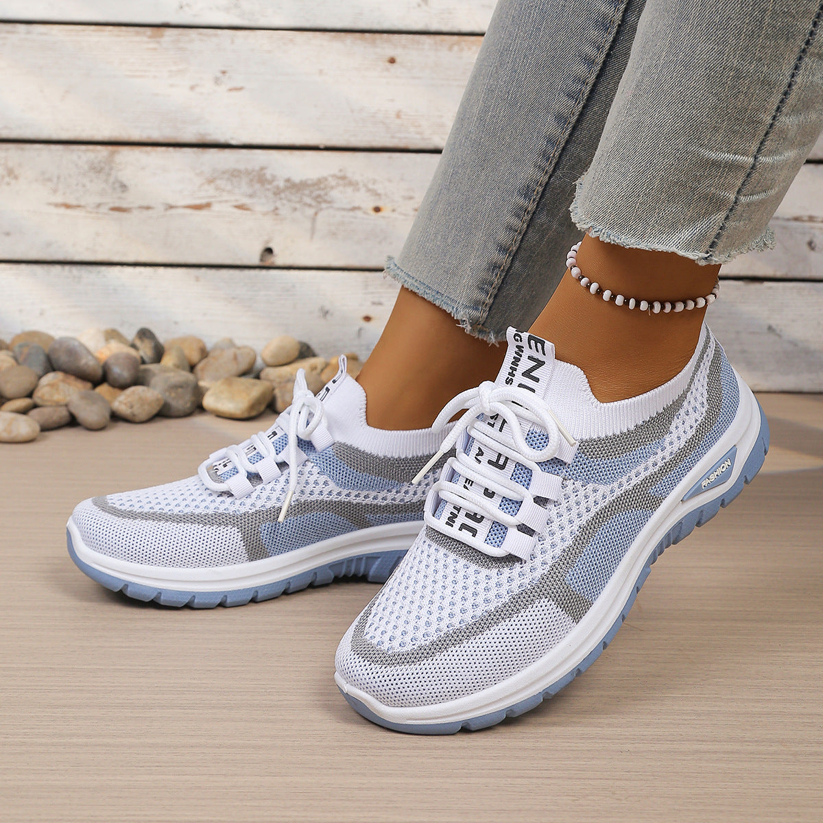 Womens Lightweight Slip On Casual Shoes