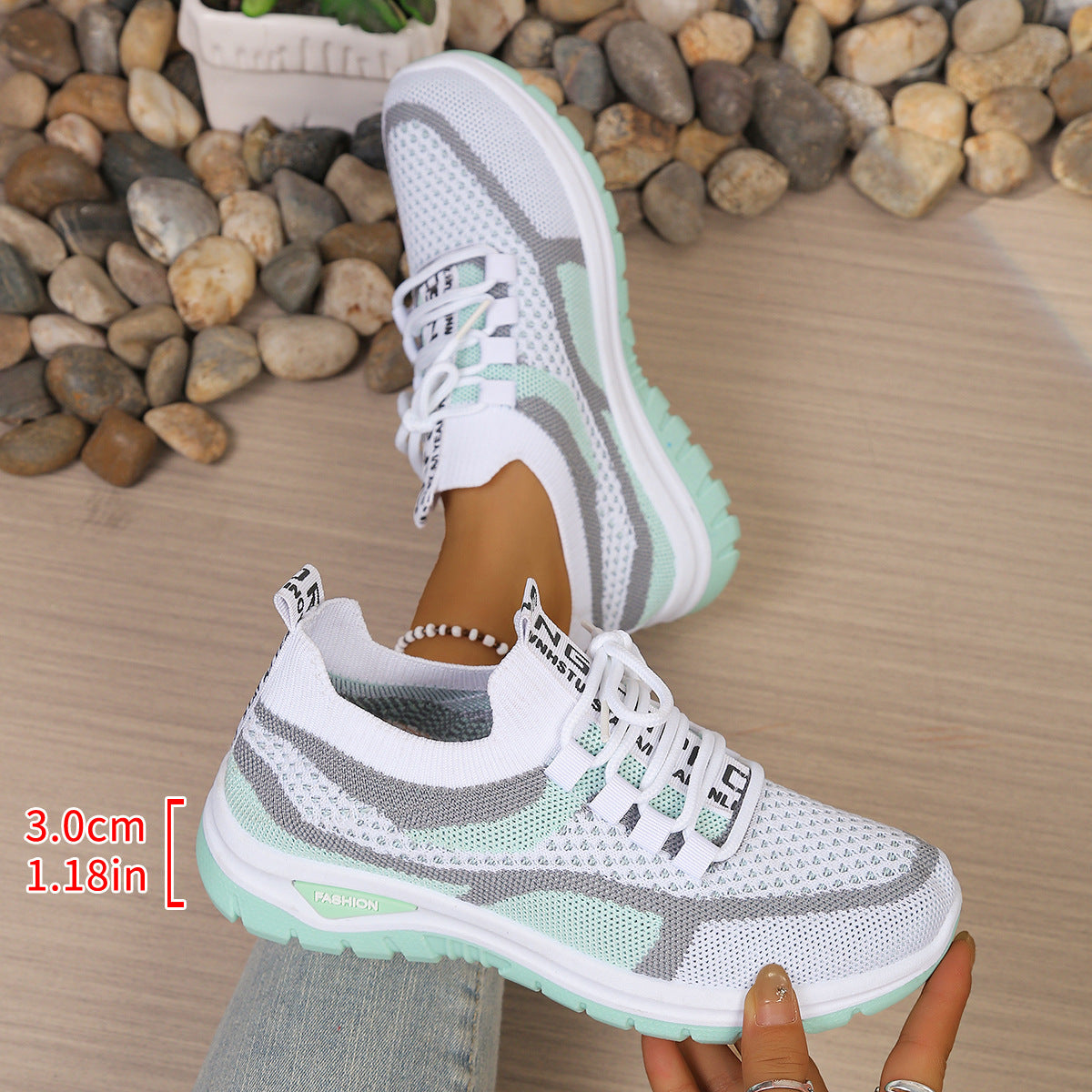 Womens Lightweight Slip On Casual Shoes