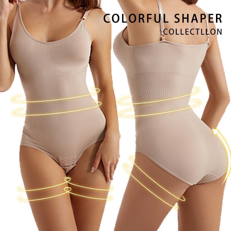 Womens Shaping Bodysuit with Suspenders
